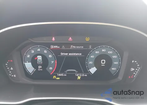 2025 Audi Q3 Premium 45 Tfsi S Line Quattro Tiptronic from USA, damaged, VIN WA1DECF37S1092804